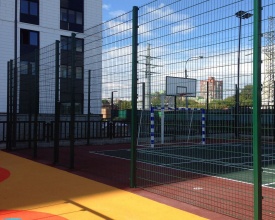 3D заборы для спортивной площадки 60 метров фото в Ейске