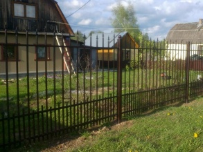 Сварные заборы с утрамбовкой щебнем 12 метров фото в Ейске